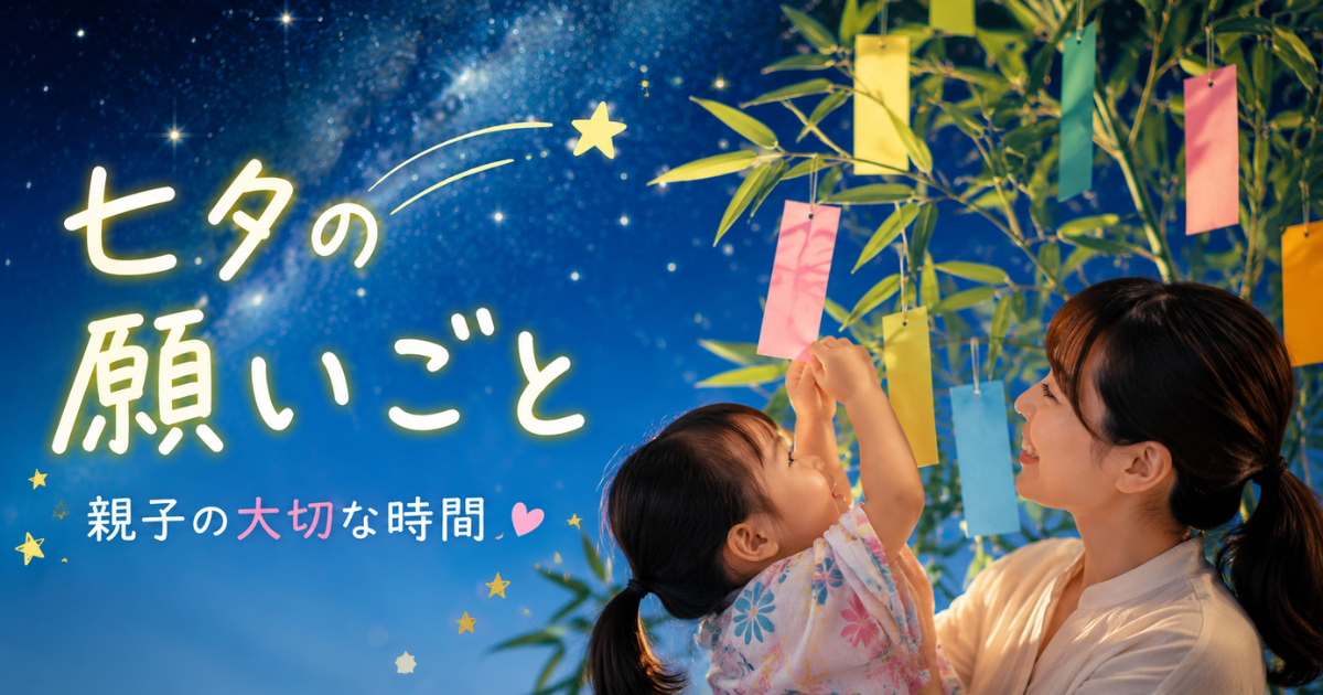 【短冊の願い事50選】保育園・幼稚園の七夕準備！親子の心温まる書き方アイデア